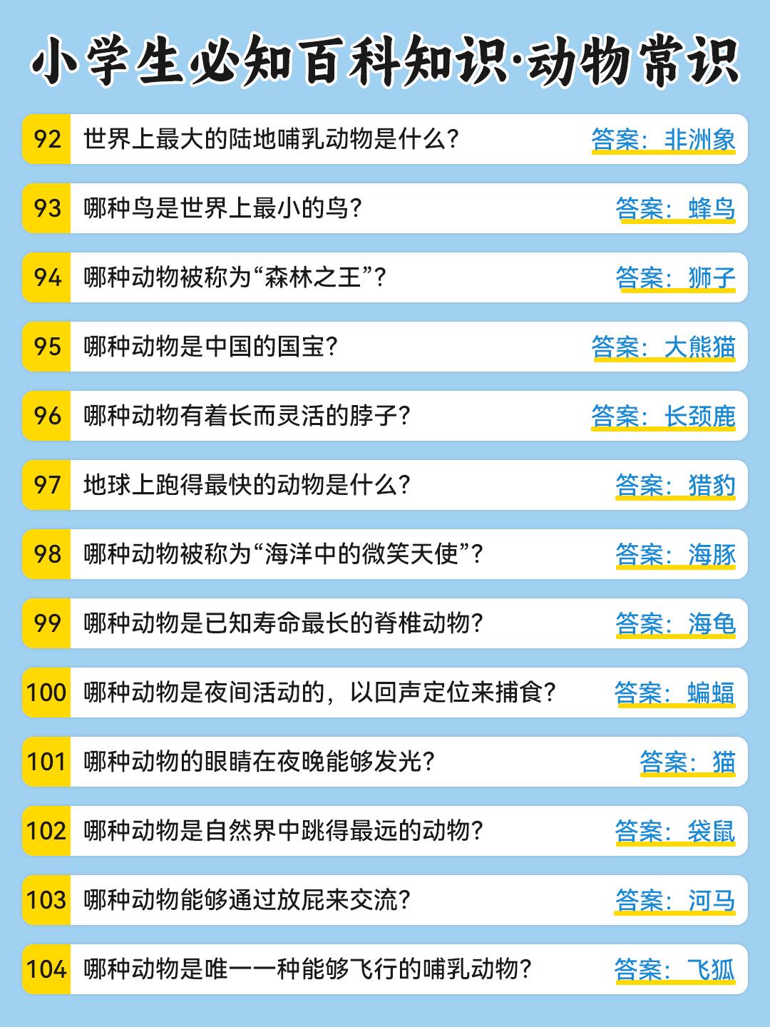 小学生百科常识知识大全，开启知识之门的钥匙